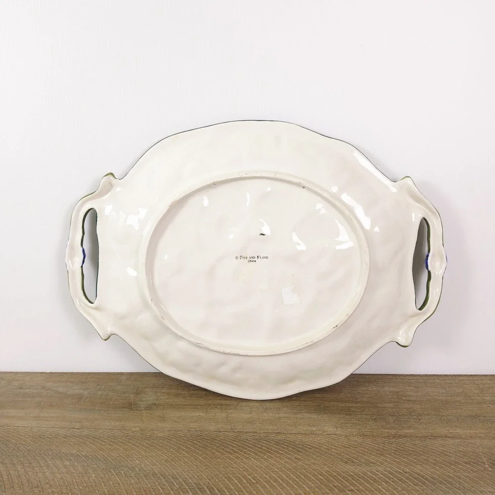 Fitz and Floyd Florentine Fruit Large Serving Platter Wall Decor